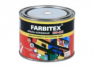 картинка Эмаль FARBITEX ПФ-115 белый 0,8 кг от магазина Евродом