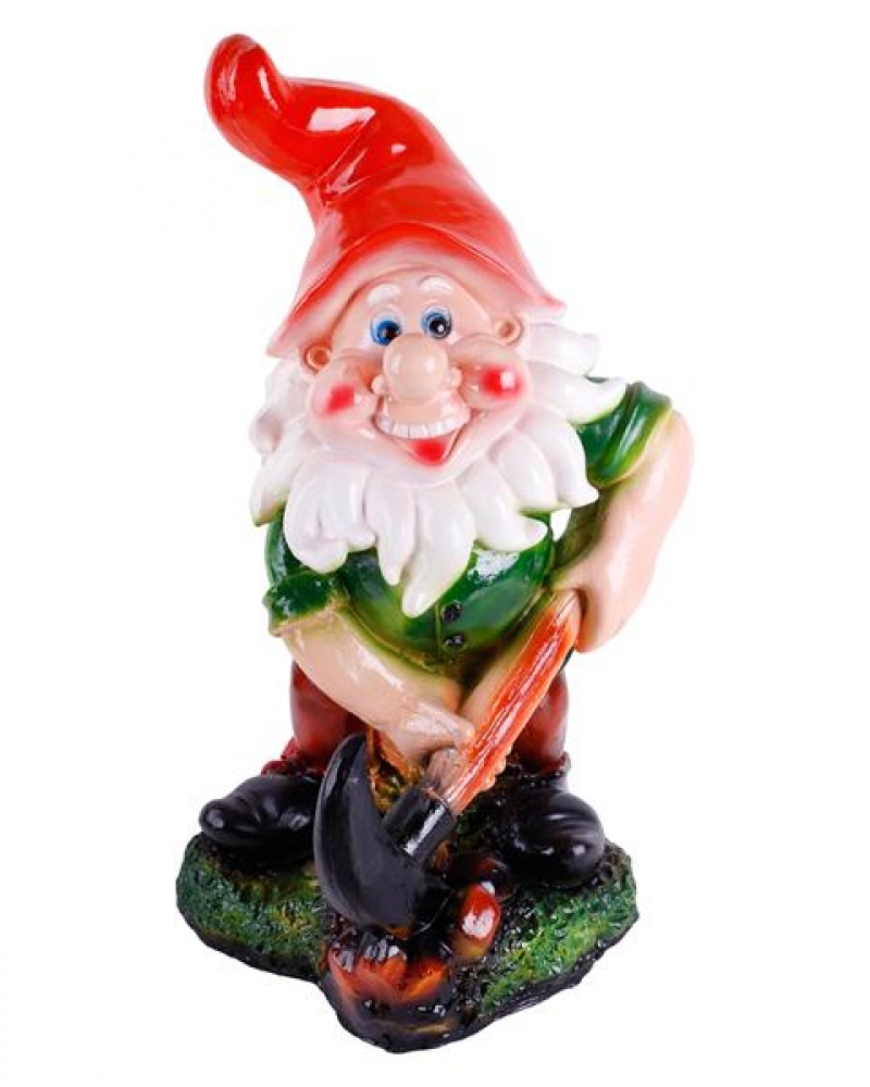 картинка Гном с киркой 46х24 см садовая фигура от магазина Евродом