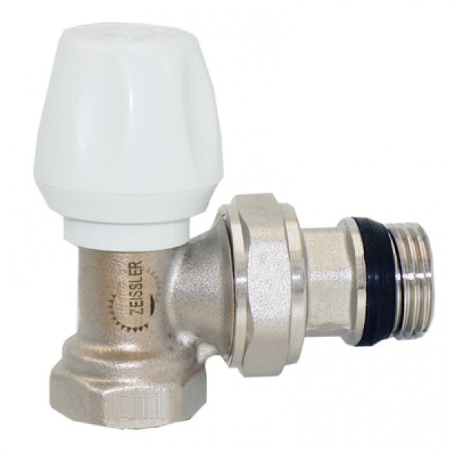 картинка Кран радиаторный TIM верхний угловой 1/2"  NEW (ZEISSLER) от магазина Евродом