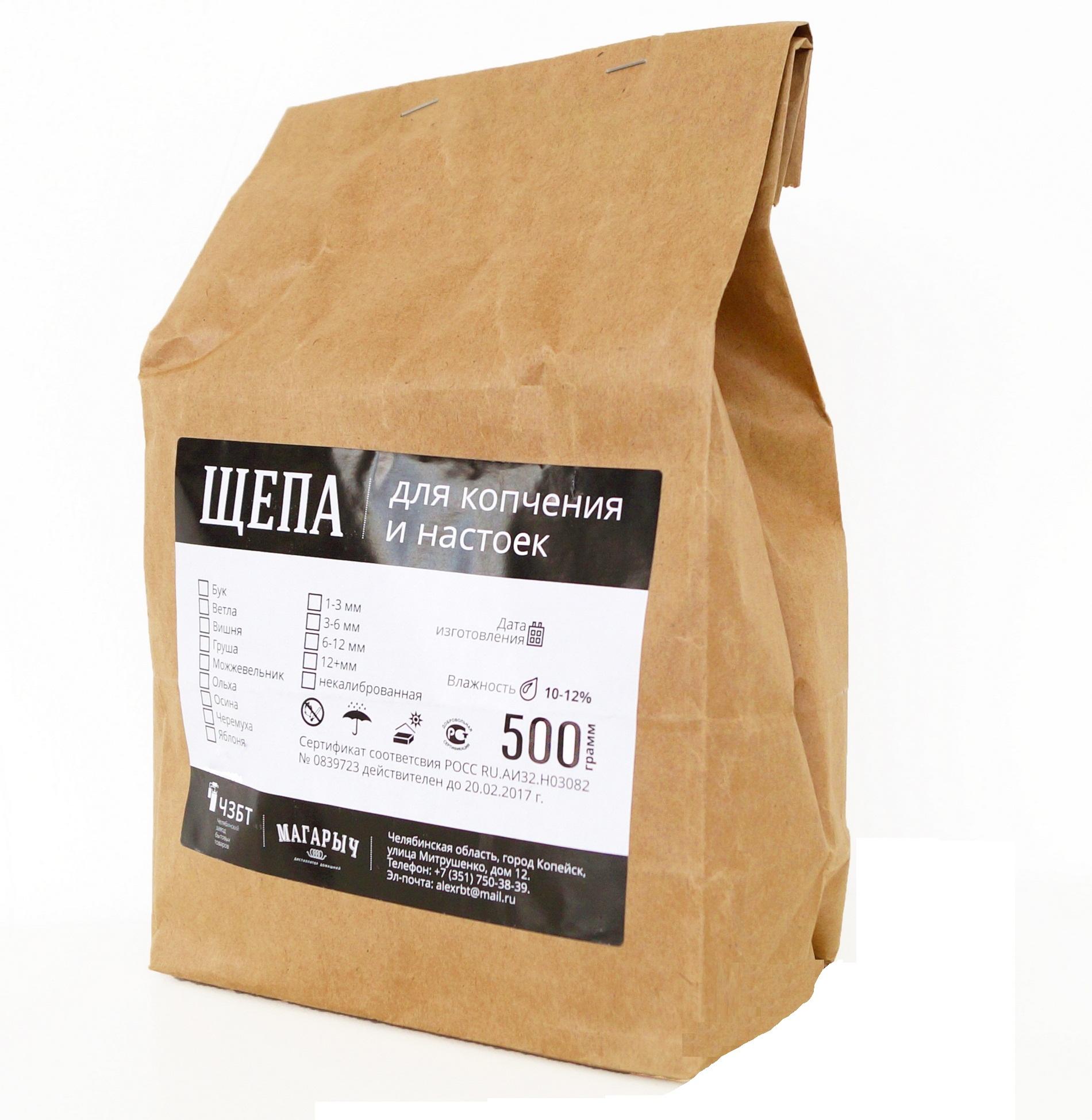 картинка Щепа для копчения ольховая 500гр. от магазина Евродом