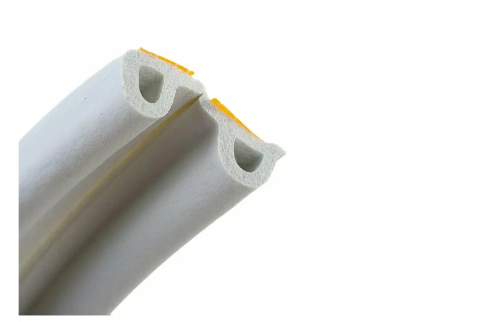 картинка Уплотнитель P-профиль белый КИМ-ТЕК одинарная полоска от магазина Евродом