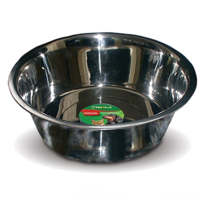 картинка Миска метал 2 л триол 1605 от магазина Евродом