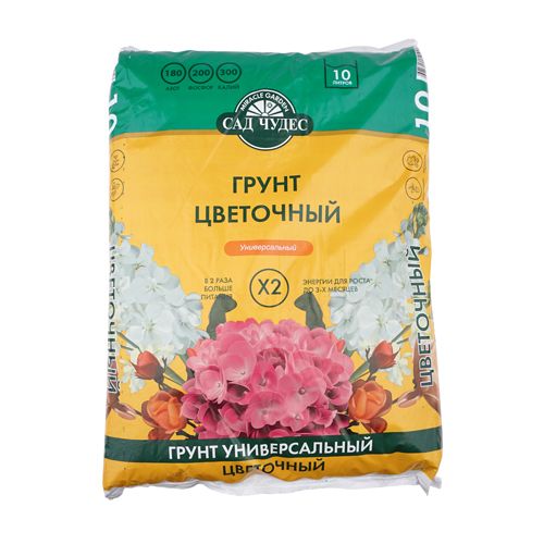 картинка Грунт цветочный  10л Сад чудес от магазина Евродом