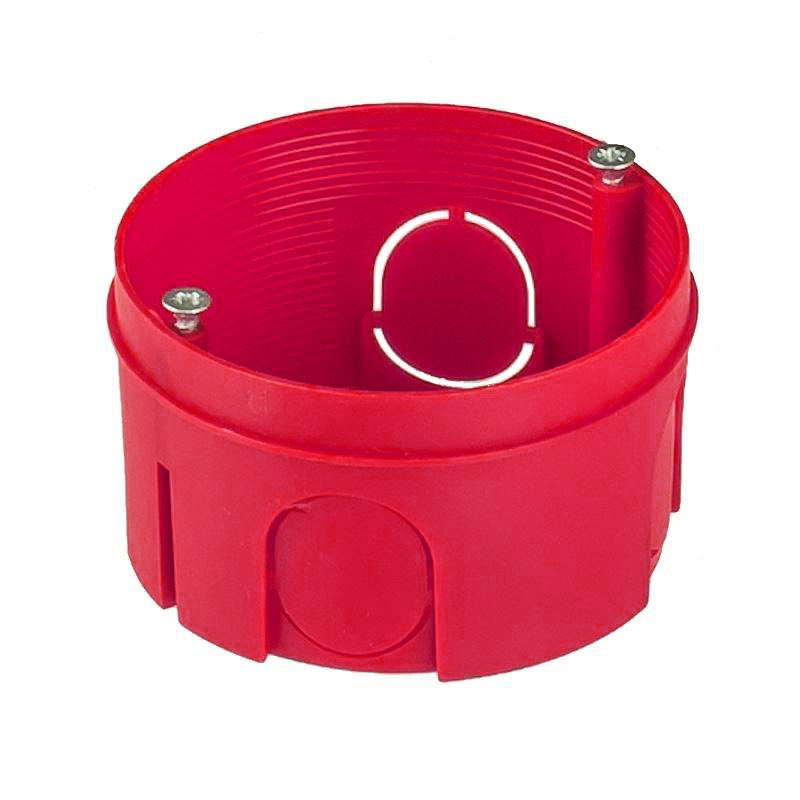 картинка Коробка установочная D68х40мм красн. HEGEL КУ 1106 от магазина Евродом