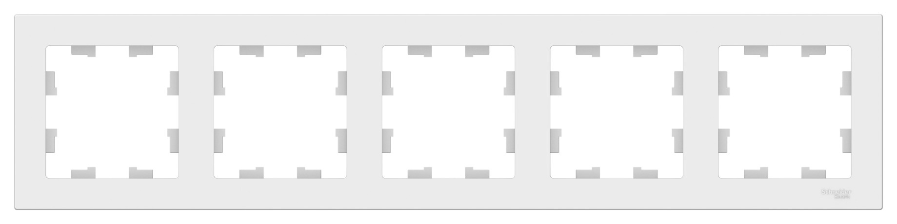 картинка Рамка Schneider-Electric AtlasDesign Белый 5-ая от магазина Евродом