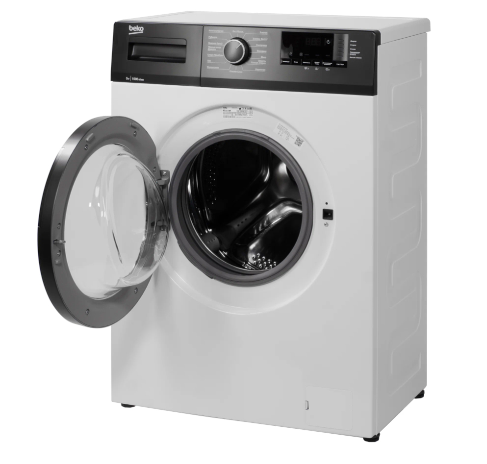 картинка Стиральная машина BEKO WHE5512BBW от магазина Евродом