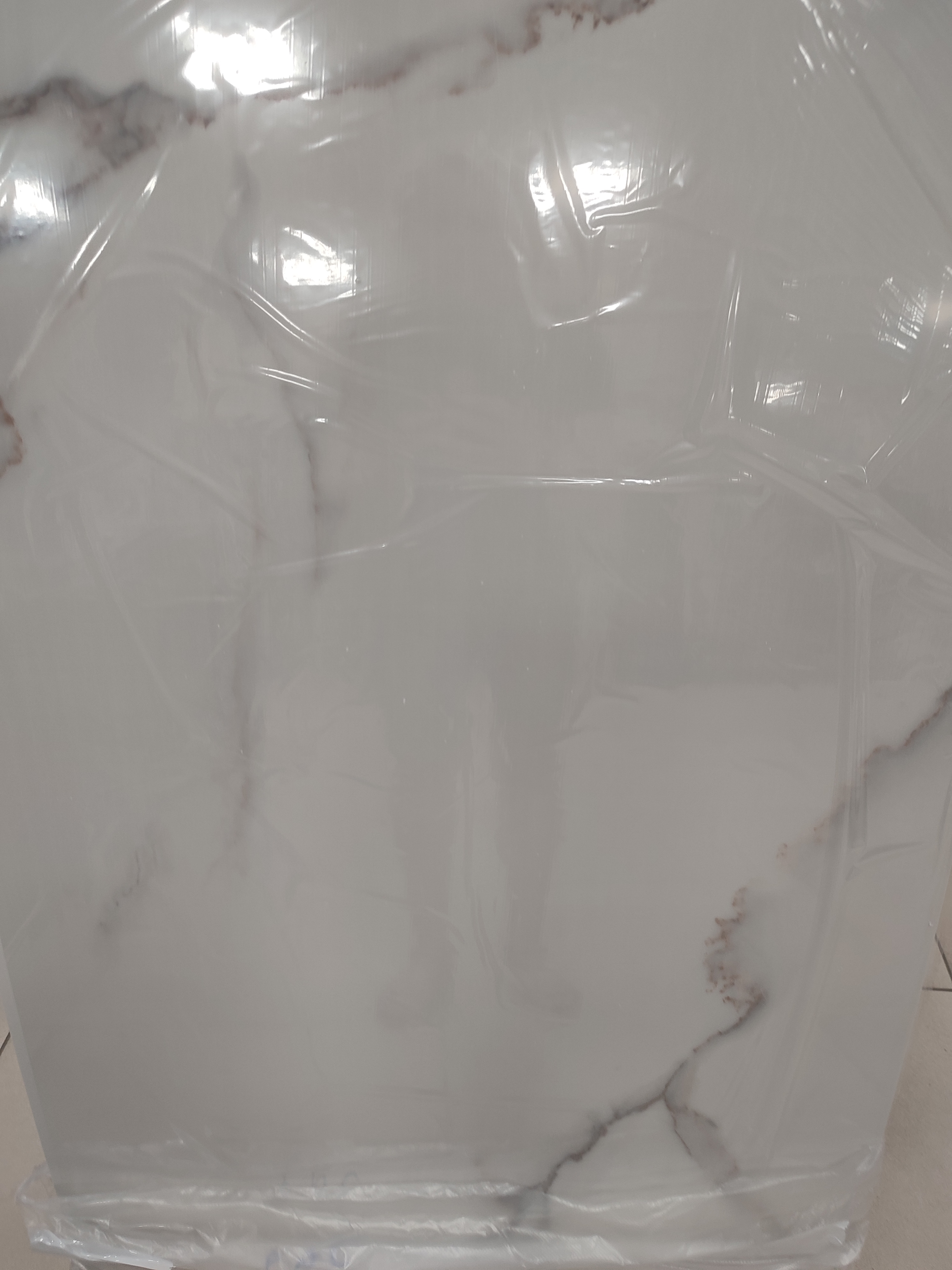 картинка Гибкий мрамор Мрамор Белый 0,6х1,2м от магазина Евродом