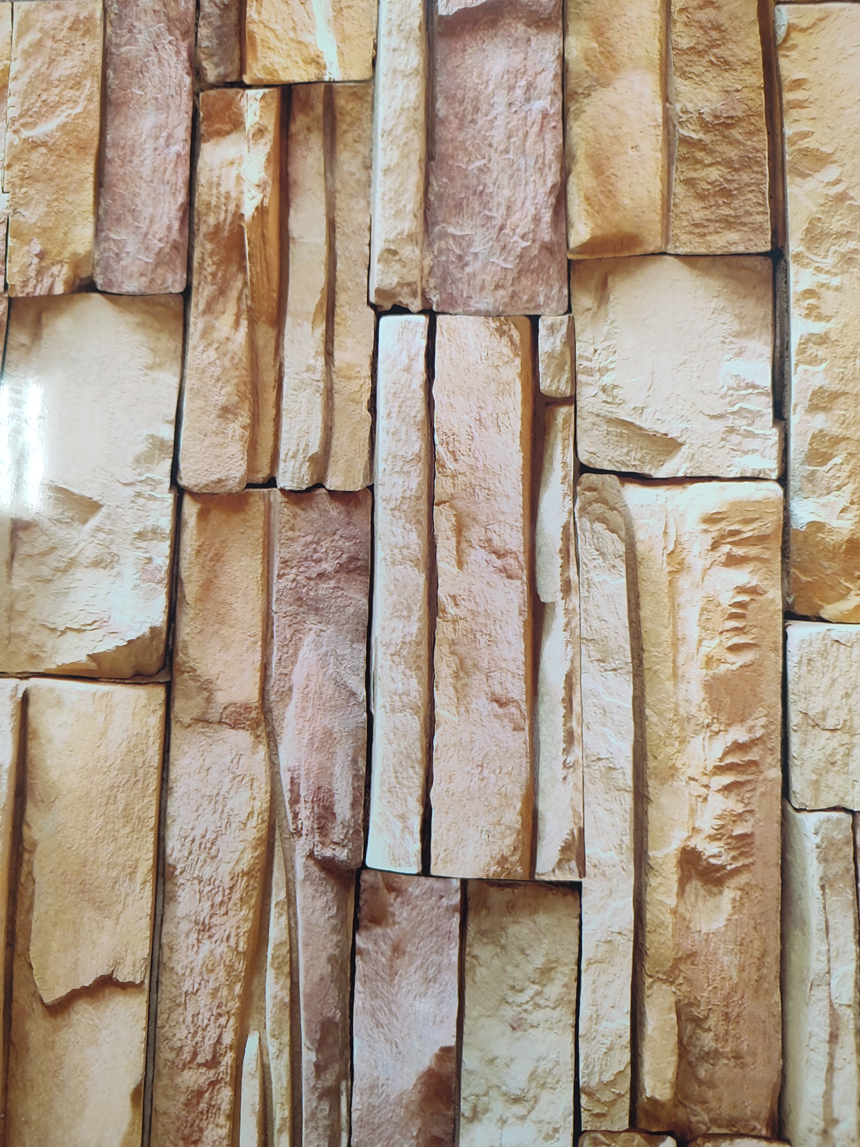 картинка Панель отделочная ПВХ Камень Саренто плитка самоклеящаяся от магазина Евродом