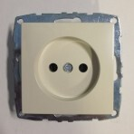 картинка Розетка Mono Electric 1-м скр. уст. б/з крем от магазина Евродом
