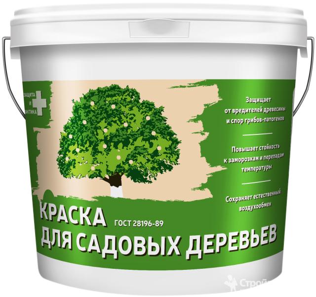 картинка Краска для садовых деревьев 1,2 кг от магазина Евродом