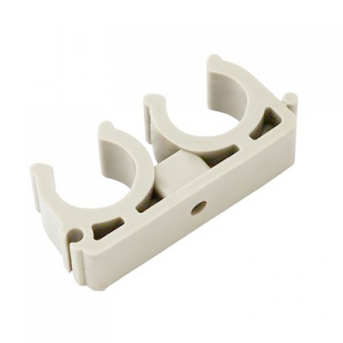 картинка Опора двойная Ø25х27 VALFEX Серый (100) от магазина Евродом