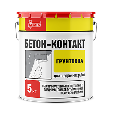 картинка Грунтовка Бетонконтакт 5кг Старатели от магазина Евродом