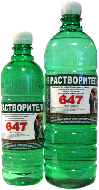 картинка Растворитель 647 Полихим 0,5л от магазина Евродом