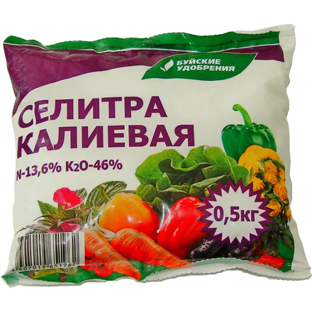 картинка Калий азотнокислый (селитра калиевая,нитрат калия) 0,5кг от магазина Евродом