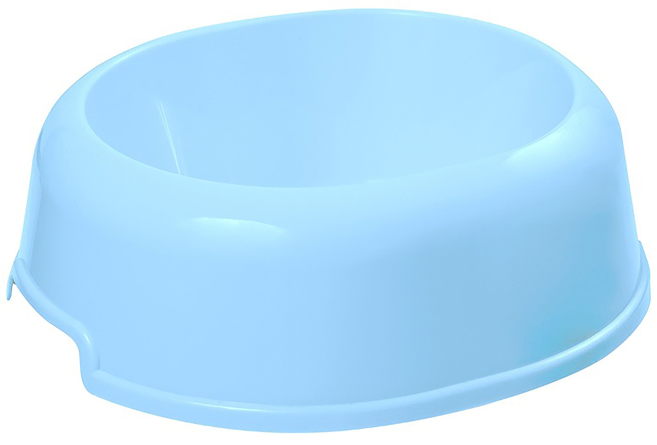 картинка Миска пластик 0,8л голубая Мармелад от магазина Евродом