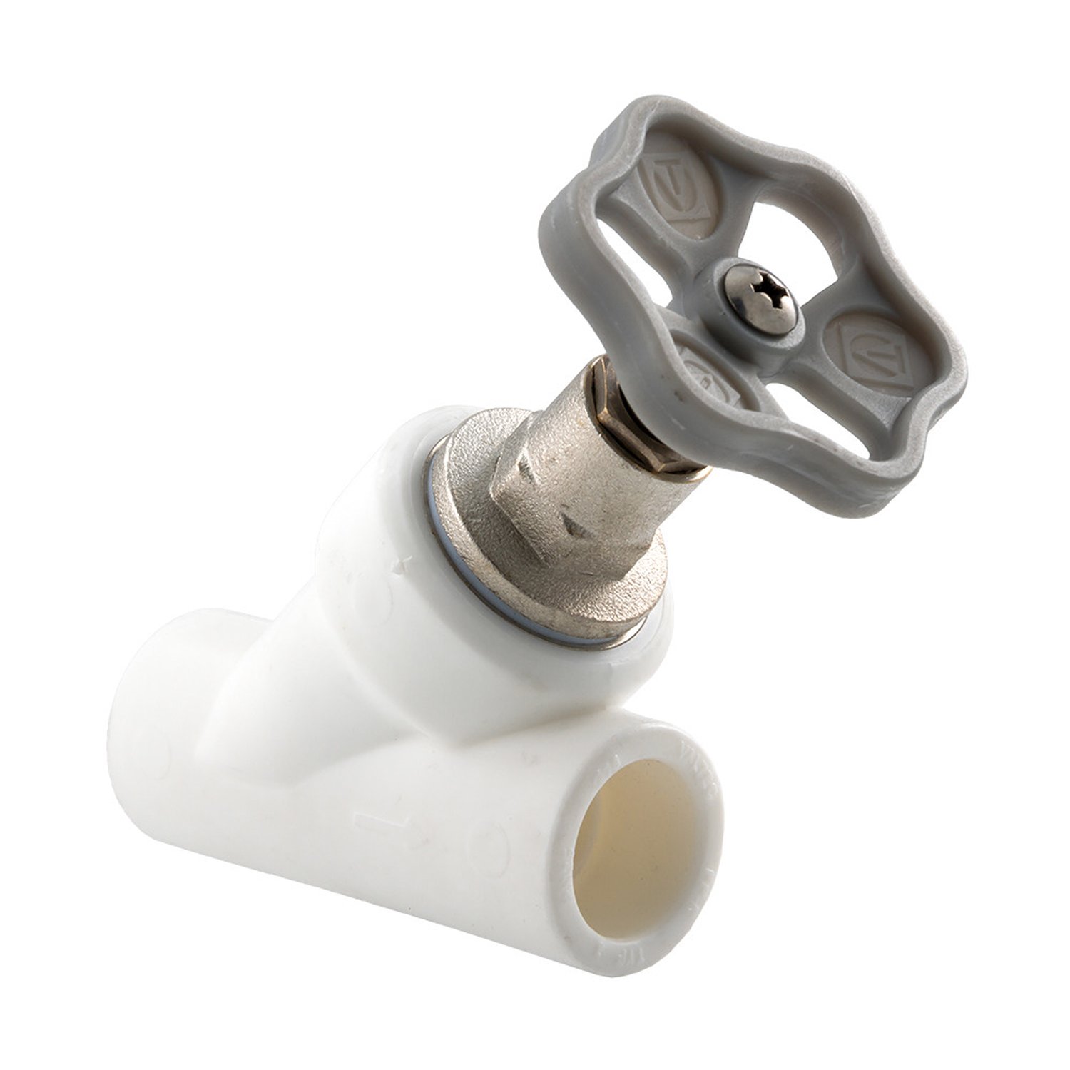 картинка Вентиль регулирующий Ø25 PRO AQUA Белый (1/30) от магазина Евродом