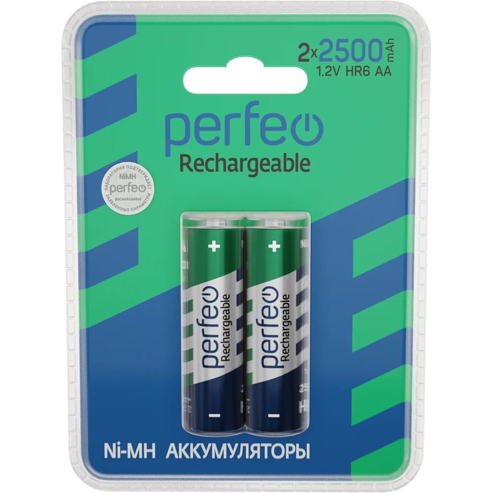 картинка Аккумулятор PERFEO PF-4157 AA2500MAH-2BL от магазина Евродом