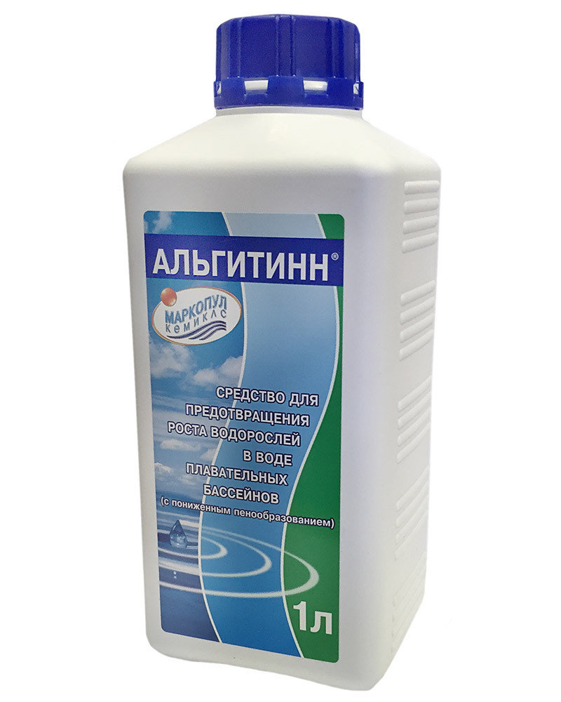 картинка Средство против цветения воды в бассейне Альгитинн 1л от магазина Евродом
