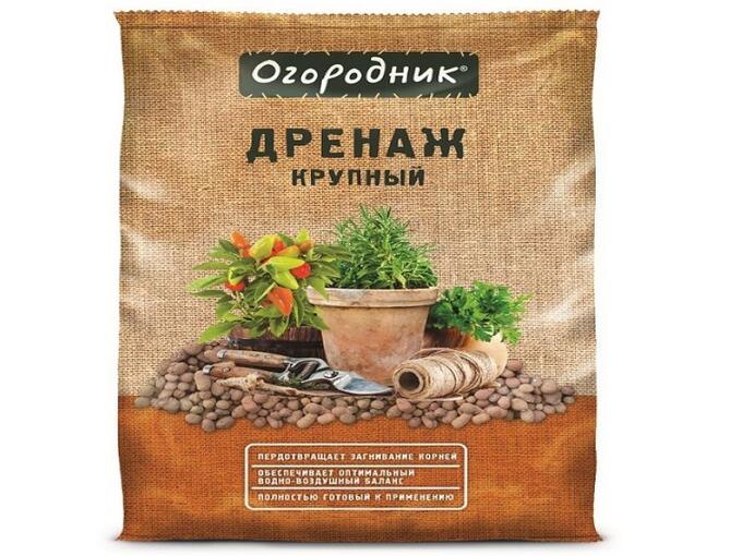 картинка Дренаж керамзит крупный 10л Фаско от магазина Евродом