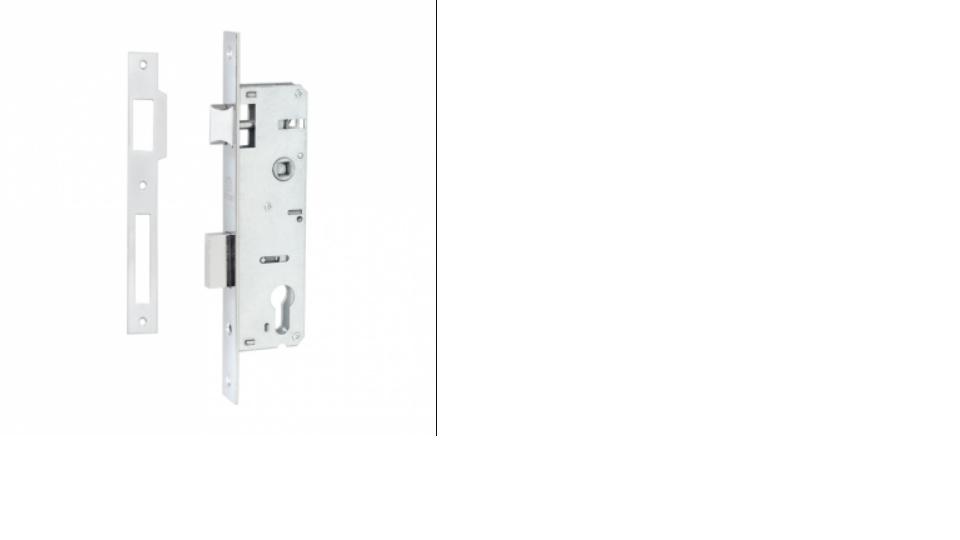 картинка Замок врезной VETTORE 153Р-25 CP (хром) от магазина Евродом