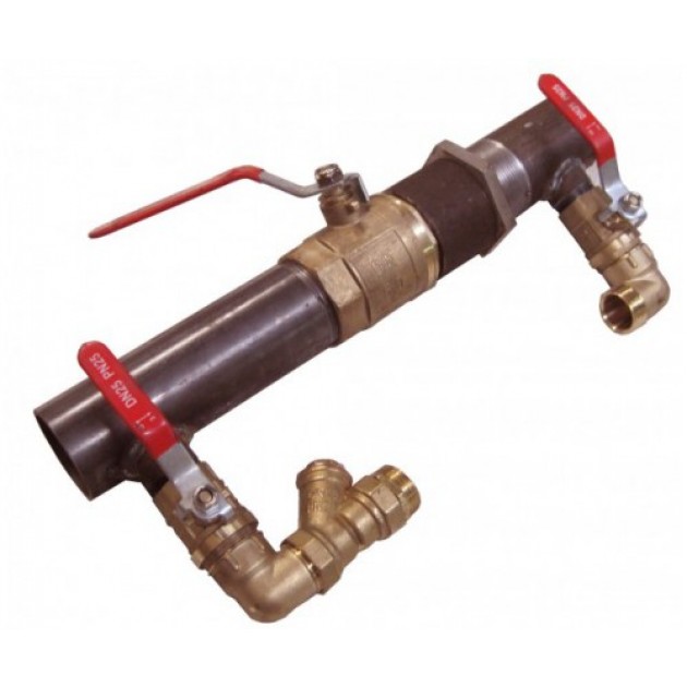 картинка Байпас 40 кран короткий от магазина Евродом