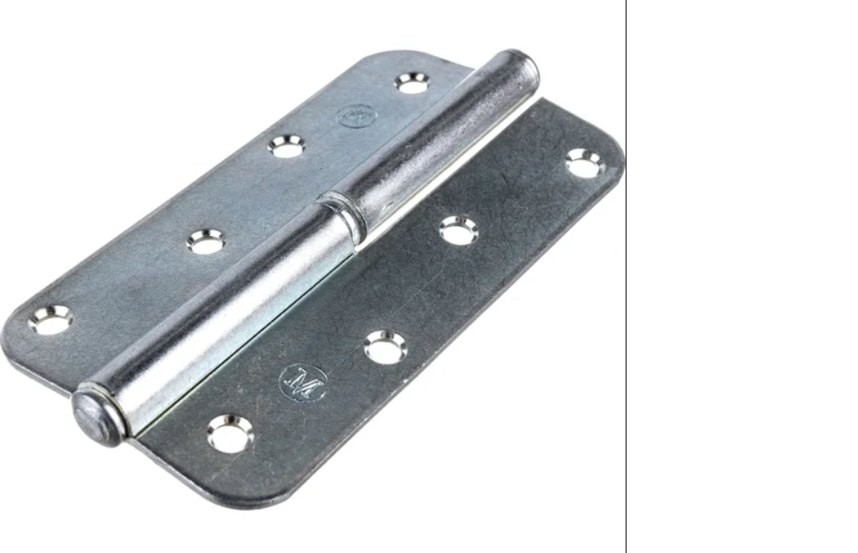 картинка Петля ПН-130 лев. ц. ж. (анод.) от магазина Евродом