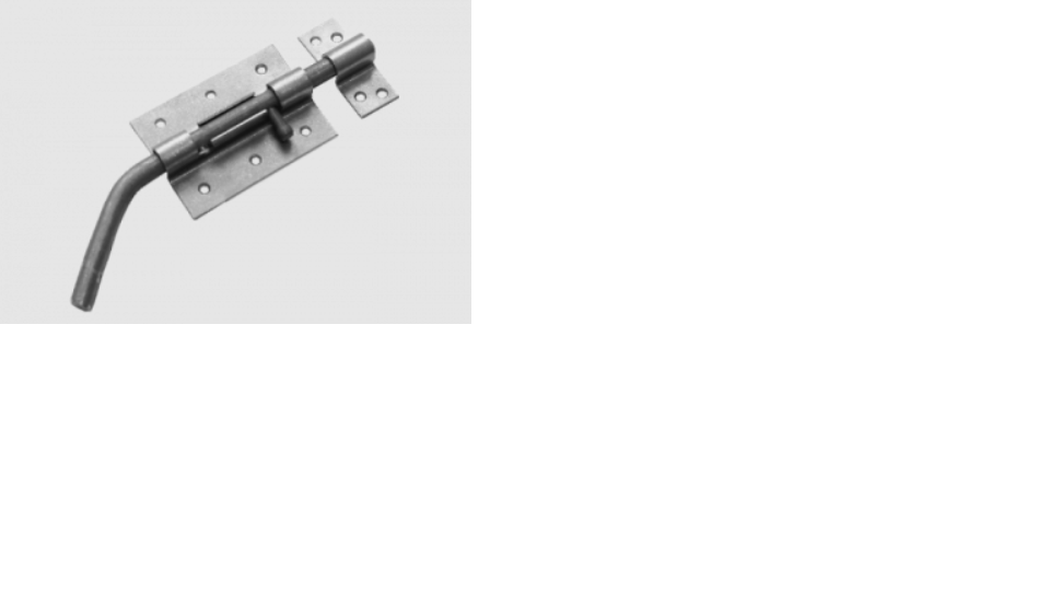 картинка Засов гаражный ЗГ-100 (б/п) от магазина Евродом