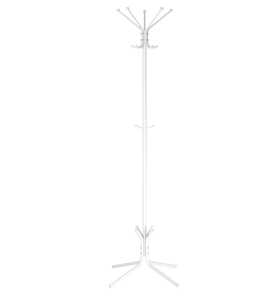 картинка Вешалка напольная ЗМИ Луч 5 белый ВНП 361 Б от магазина Евродом