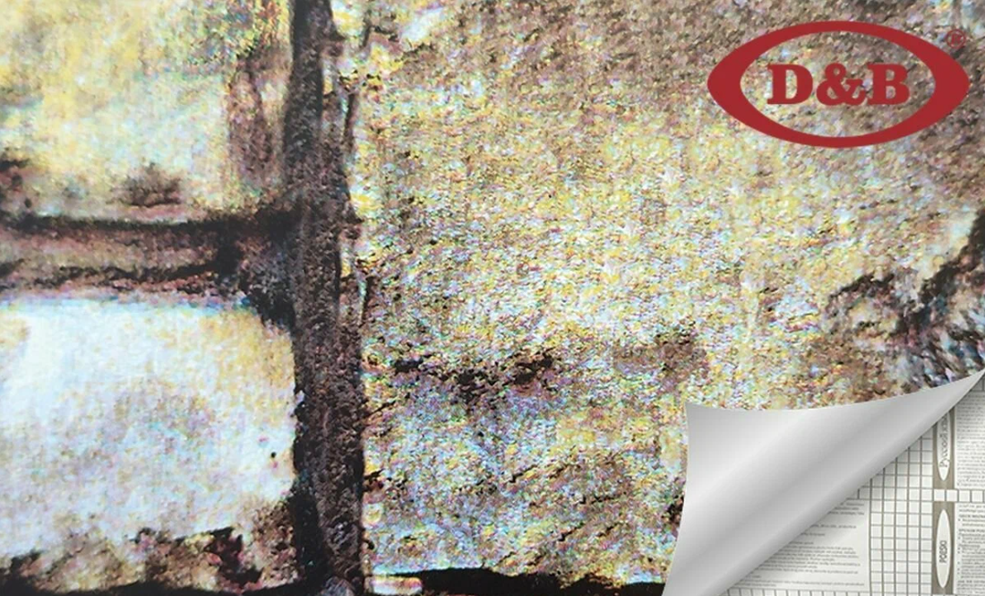 картинка 2611 Пленка самокл 0,45*8м D&B (каменная кладка) от магазина Евродом