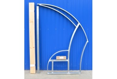 картинка Каркас лавочки «Агросфера-Ландыш» без поликарбоната* от магазина Евродом