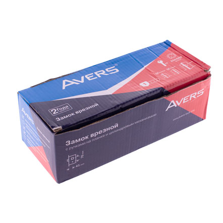 картинка Замок врезной Avers 2226/70-CR/NIS от магазина Евродом