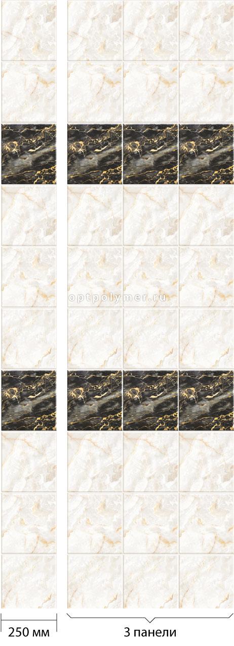 картинка Панель Эдинбург 0,25х2,7м СПК термолак от магазина Евродом