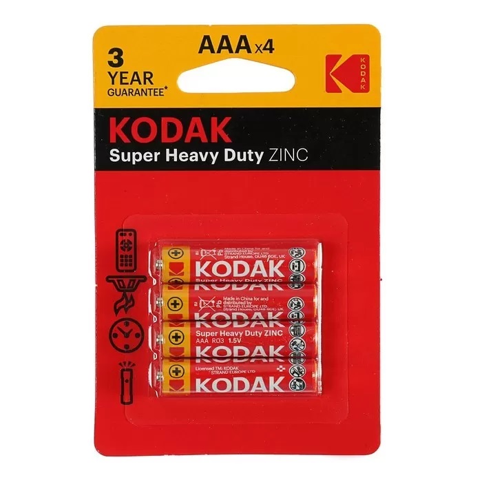 картинка Элемент питания R3-4BL KODAK EXTRA HEAVY DUTY от магазина Евродом