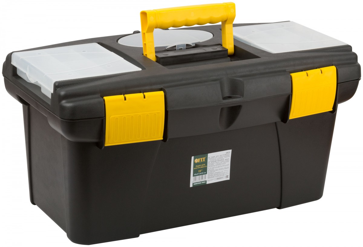 картинка Ящик для инструментов 19" пластик (49х27,5х24см) от магазина Евродом