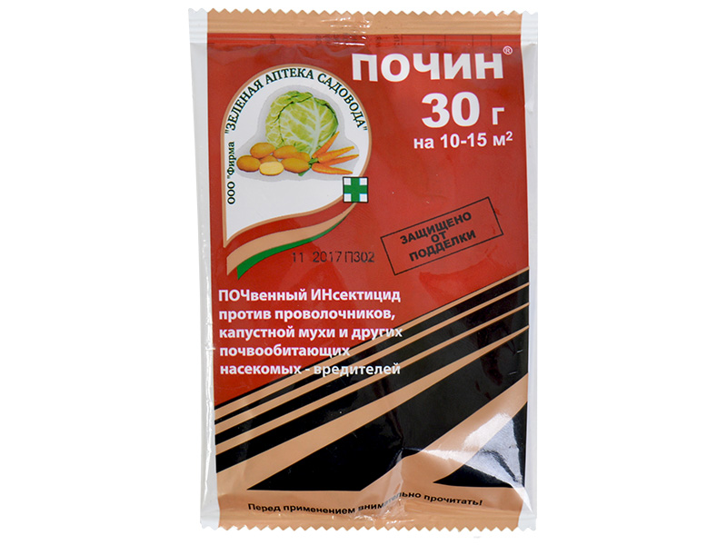 картинка Почин 30г ЗАС почвенный инсектицид от вредителей от магазина Евродом