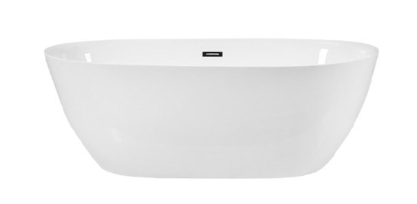 картинка Ванна акриловая отдельностоящая Loranto CS-14-170 1700х820х585 белая от магазина Евродом