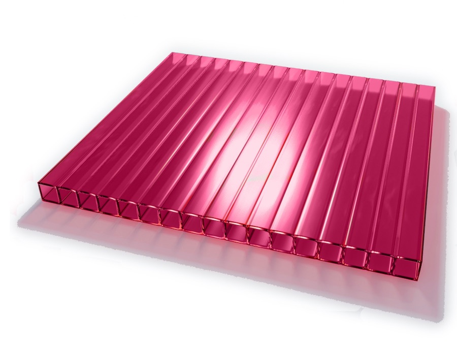 картинка Поликарбонат SUNNEX 6мм  гранат, п.м. от магазина Евродом