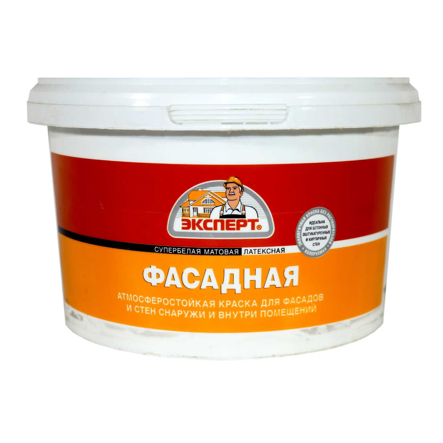 картинка Краска в/д ЭКСПЕРТ фасадная с/б  3кг от магазина Евродом