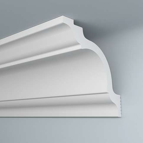 картинка Плинтус потолочный ПЛИНТЕКС 80/80 I SС (72) от магазина Евродом