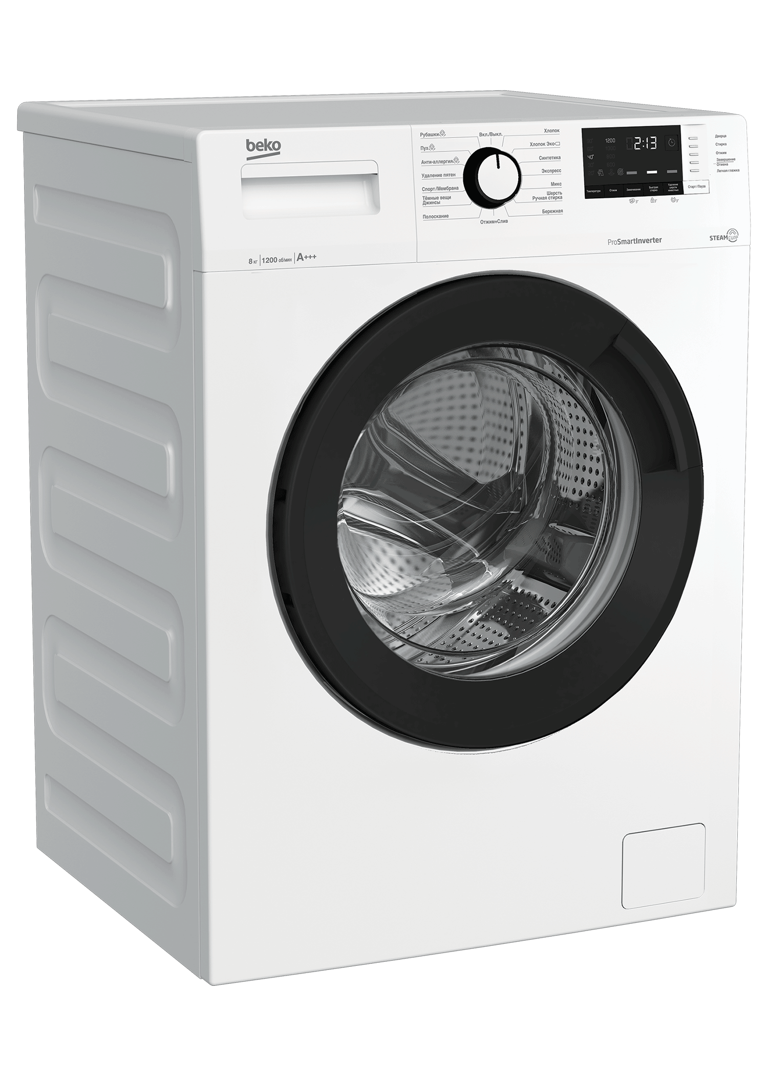 картинка Стиральная машина BEKO WSRE 8612XAWI от магазина Евродом