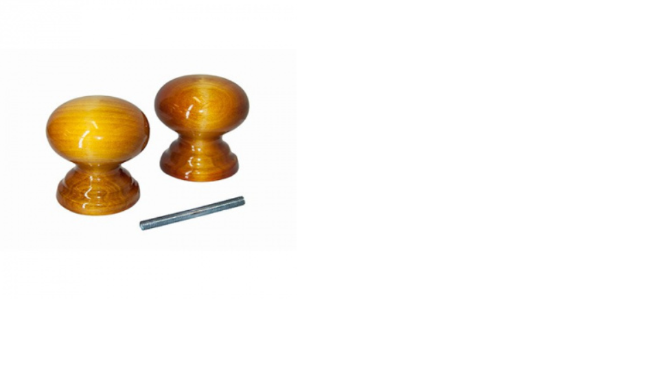 картинка Ручка-кнопка ЙО-лиственница от магазина Евродом