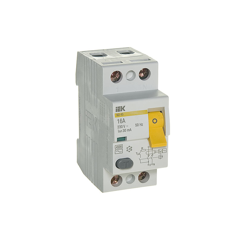 картинка УЗО ВД1-63 2Р 16А 30мА ИЭК от магазина Евродом