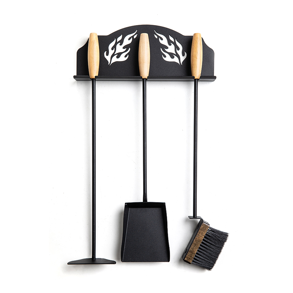 картинка Каминный набор на стойке КН 0-2 от магазина Евродом