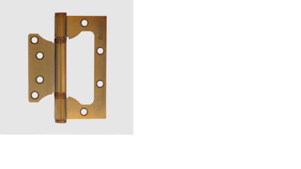 картинка Петля накладная VETTORE FLUSH  100*75*2,5 кофе от магазина Евродом