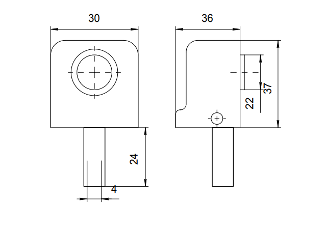 картинка Упор дверной DS-2751-M-AВ от магазина Евродом