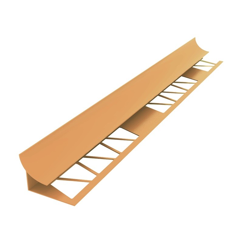 картинка Угол для кафеля 8мм х 2,5м внутренний кремовый от магазина Евродом