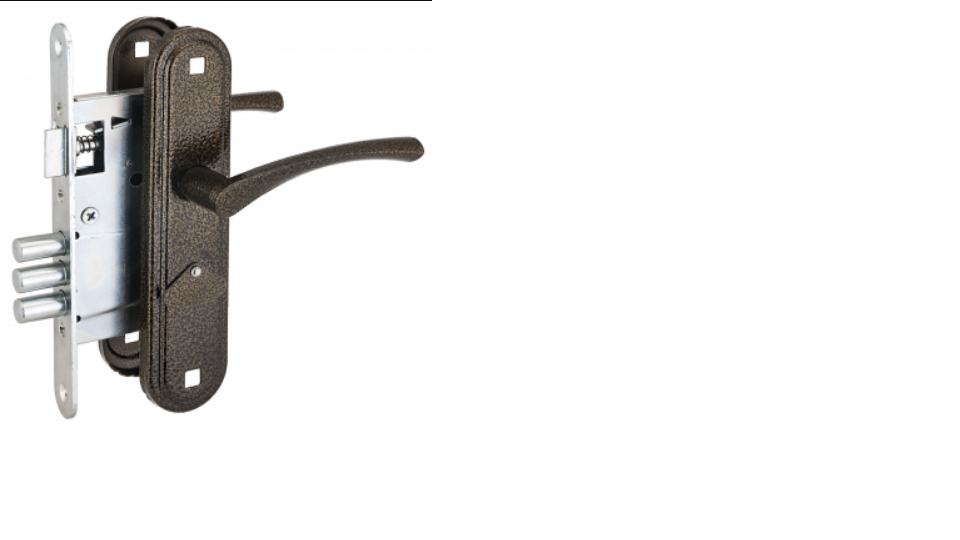 картинка Замок ЗВ 9-4 (бронза) Зенит от магазина Евродом