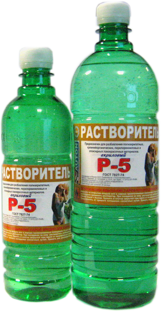 картинка Растворитель Р-5 1л от магазина Евродом