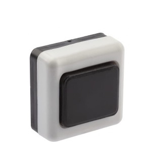 картинка Кнопка для звонка проводного, черная БелТИЗ от магазина Евродом