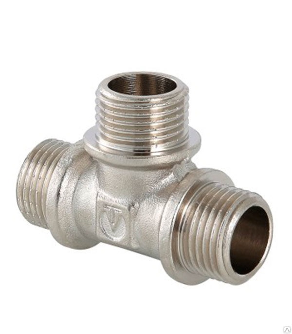 картинка Тройник 1/2" ННН Никель ZEISSLER от магазина Евродом